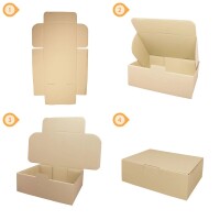 Faltschachtel 31 x 23 x 11 cm - Versandkarton Fefco 0426
