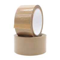 Paketband braun Low Noise - 66 m x 50 mm