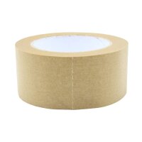 Papierklebeband - Kautschuk Low Noise - 50 m x 50 mm