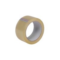 PP-Packband transparent - Acrylatkleber - 66 m Länge - 50 mm Breite - 46 my Stärke - low-noise