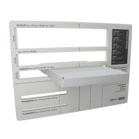 Großbrief-Karton 245x185x20 mm weiß Faltschachtel