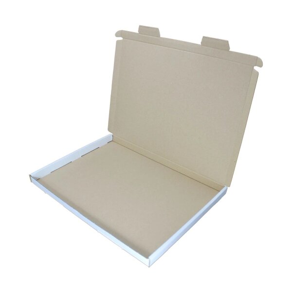 Großbrief Briefsendung Faltschachtel GB3 - 350 x 250 x 20 mm weiß