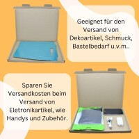 Großbrief Briefsendung Faltschachtel GB3 - 350 x 250 x 20 mm weiß