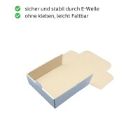 Maxibrief-Karton 160x110x50 mm weiß DIN A6