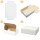Maxibrief-Karton 160x110x50 mm weiß DIN A6