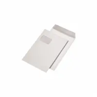 Briefumschlag DIN C4 mit Fenster - Haftklebung -...