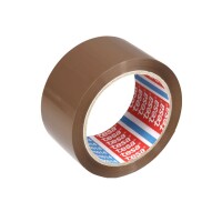 Tesa PP-Packband braun - Acrylatkleber - 66 m Länge...