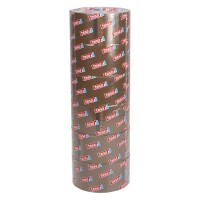 Tesa PP-Packband braun - Acrylatkleber - 66 m Länge - 50 mm Breite - 45 my Stärke - low-noise