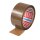 Tesa PP-Packband braun - Acrylatkleber - 66 m Länge - 50 mm Breite - 45 my Stärke - low-noise