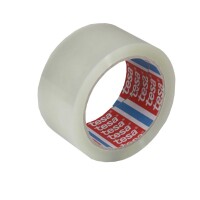 Tesa PP-Packband transparent - Acrylatkleber - 66 m x 50...