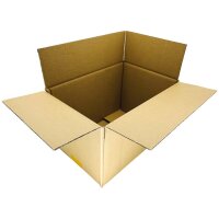 Karton 47 x 28 x 31 cm - Versandkarton Fefco 0201 - Faltkarton 1-wellig