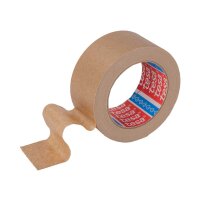 Tesa Papierklebeband - Naturkautschukkleber - 50 m...