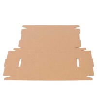 Großbrief-Karton 16x12x2 cm braun DIN A6 Faltschachtel