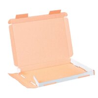 Großbrief-Karton 23x16x20 cm weiß DIN A5...