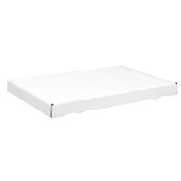 Großbrief-Karton 23x16x20 cm weiß DIN A5...