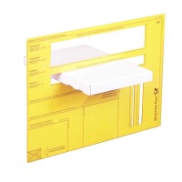 Großbrief-Karton 23x16x20 cm weiß DIN A5 Faltschachtel