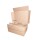 Faltschachtel DHL Kleinpaket 350x250x80 mm (345x245x74 mm) braun Fefco 0426