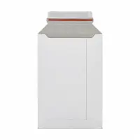 Vollpapp-Versandtasche weiß 250 x 175 mm - DIN A5
