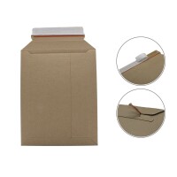 Vollpapp-Versandtasche braun 270 x 215 mm - DIN A5+