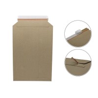 Vollpapp-Versandtasche braun 353 x 250 mm - DIN A4+