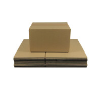 Karton 25x20x15 cm - DIN A5 Versandkarton innen 24x18x14 cm - Faltkarton 250x200x150 mm Fefco 0201