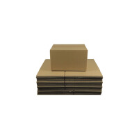 Karton 25x20x15 cm - DIN A5 Versandkarton innen 24x18x14 cm - Faltkarton 250x200x150 mm Fefco 0201