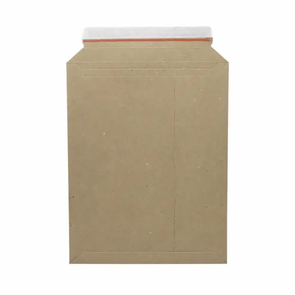 Vollpapp-Versandtasche braun 375 x 295 mm