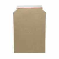 Vollpapp-Versandtasche braun 375 x 295 mm