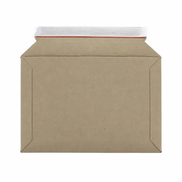 Vollpapp-Versandtasche braun 250 x 175 mm – Querbefüllung - DIN A5