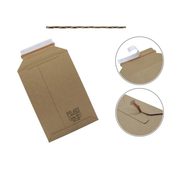 Wellpapp-Versandtasche 200 x 280 mm