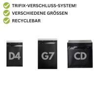 Luftpolster-Versandtasche CD schwarz 100er-Packer-Pack