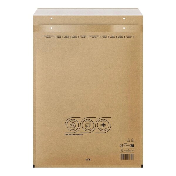 Luftpolster-Versandtaschen K/10 100er-Pack Braun