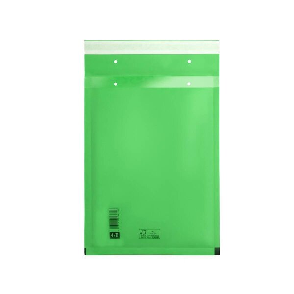 Luftpolster-Versandtaschen D/4 100er-Pack Grün