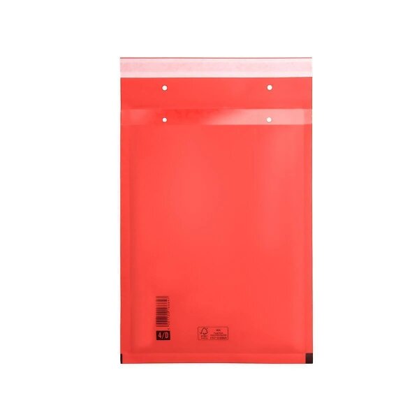 Luftpolster-Versandtaschen D/4 100er-Pack Rot