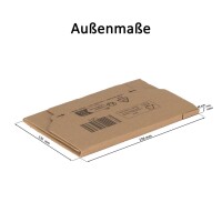 Buch-Karton 148x126x40 mm für Maxibrief & Warensendung
