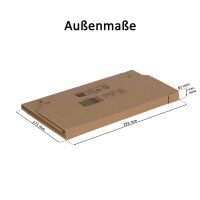 Buch-Karton 245 x 165 mm höhenvariabel bis 70 mm