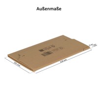 Buch-Karton 270x185 mm höhenvariabel bis 60 mm