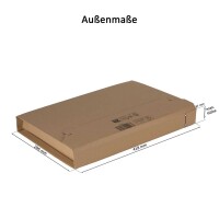 Buch-Karton 370x290 mm höhenvariabel bis 75 mm