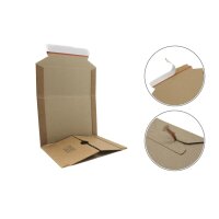 Buchverpackung 147 x 126 x 10-40 mm