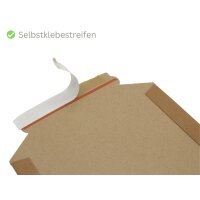 Buchverpackung 147 x 126 x 10-40 mm