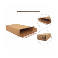 Maxibriefkarton 245 x 170 x 50 mm braun DIN A5 -...