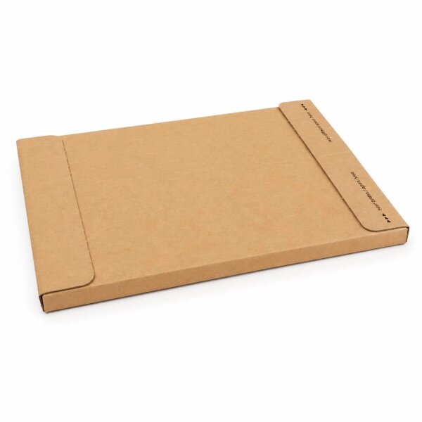 Großbriefkarton 350 x 250 x 20 mm braun DIN B4 - Selbstklebeverschluss & Aufreißfaden