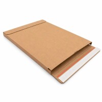 Großbriefkarton 350 x 250 x 20 mm braun DIN B4 -...