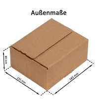 Automatikboden-Karton 16x13x7 cm