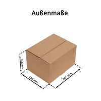 Automatikboden-Karton 26x20x16 cm