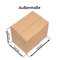 Automatikboden-Karton 30x21x22 cm