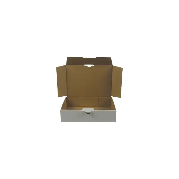 Maxibrief-Karton 180x130x45 mm weiß DIN A6