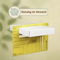 Maxibrief-Karton 180x130x45 mm weiß DIN A6