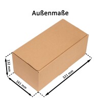 Automatikboden-Karton 31x15x12 cm