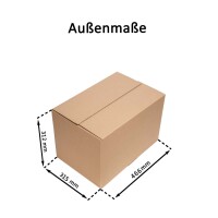 Automatikboden-Karton 46x30x30 cm